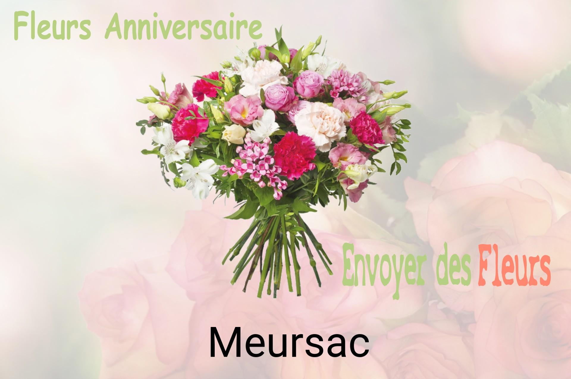 Bouquet de fleurs d’anniversaire livré à Meursac